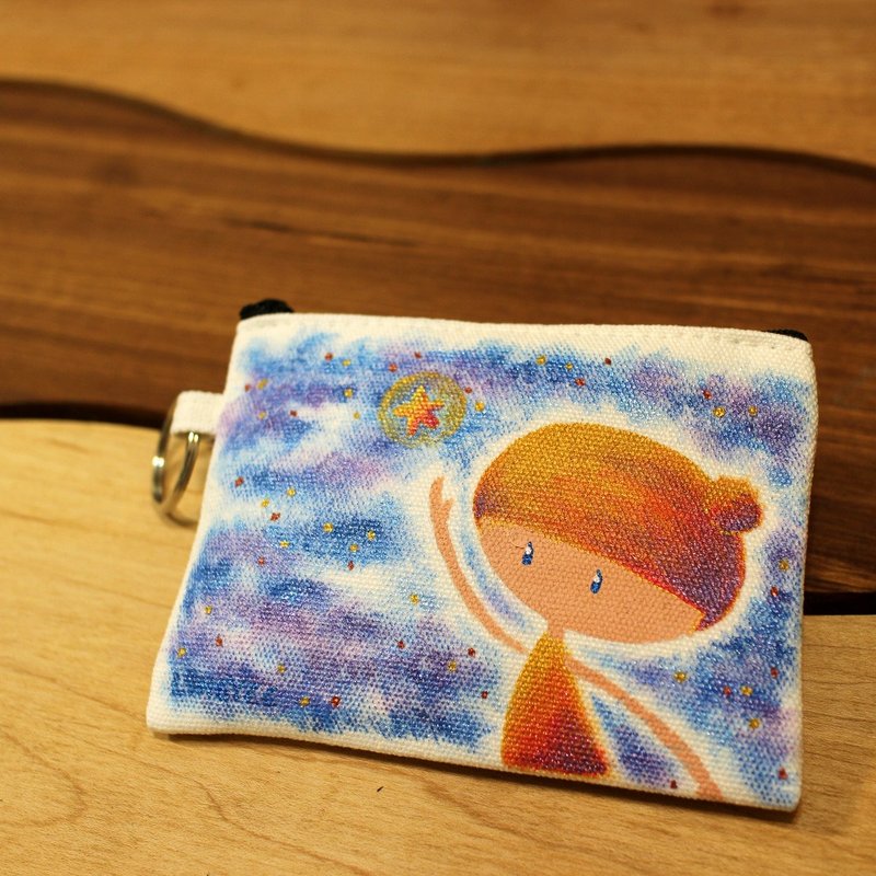 富察令儿·彩绘零钱包 - 零钱包 - 其他材质 蓝色