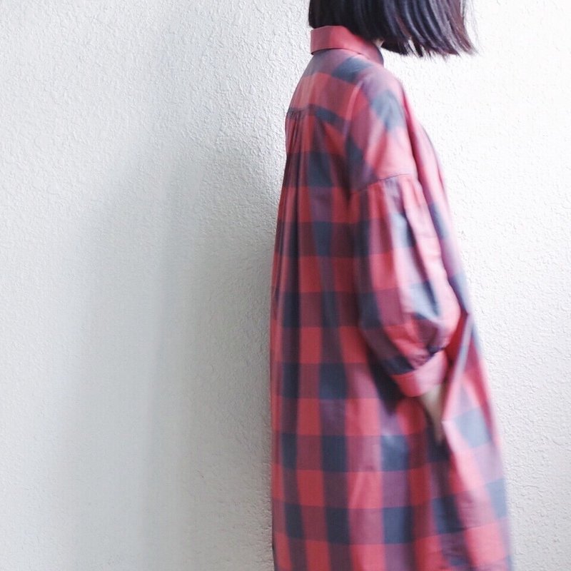 粉格格 圆领衫 - 女装衬衫 - 棉．麻 粉红色