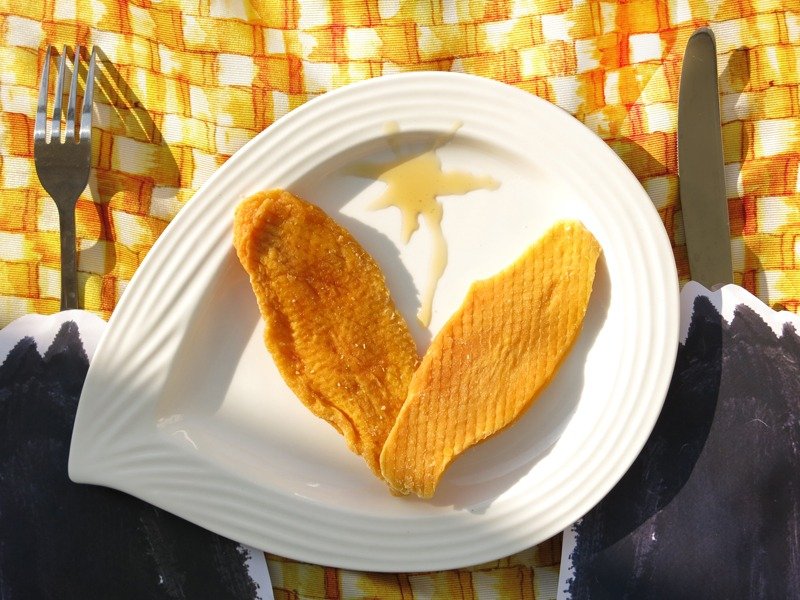 幸福果铺-手工金煌芒果干分享包 - 水果干 - 纸 橘色