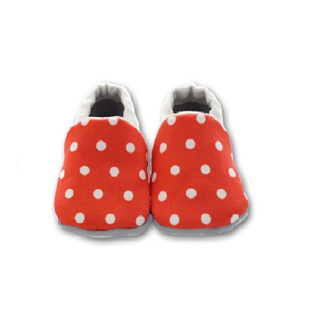【欧洲制】最爱米老鼠 First baby shoes 手工软底学步鞋/室内鞋 - 童装鞋 - 纸 
