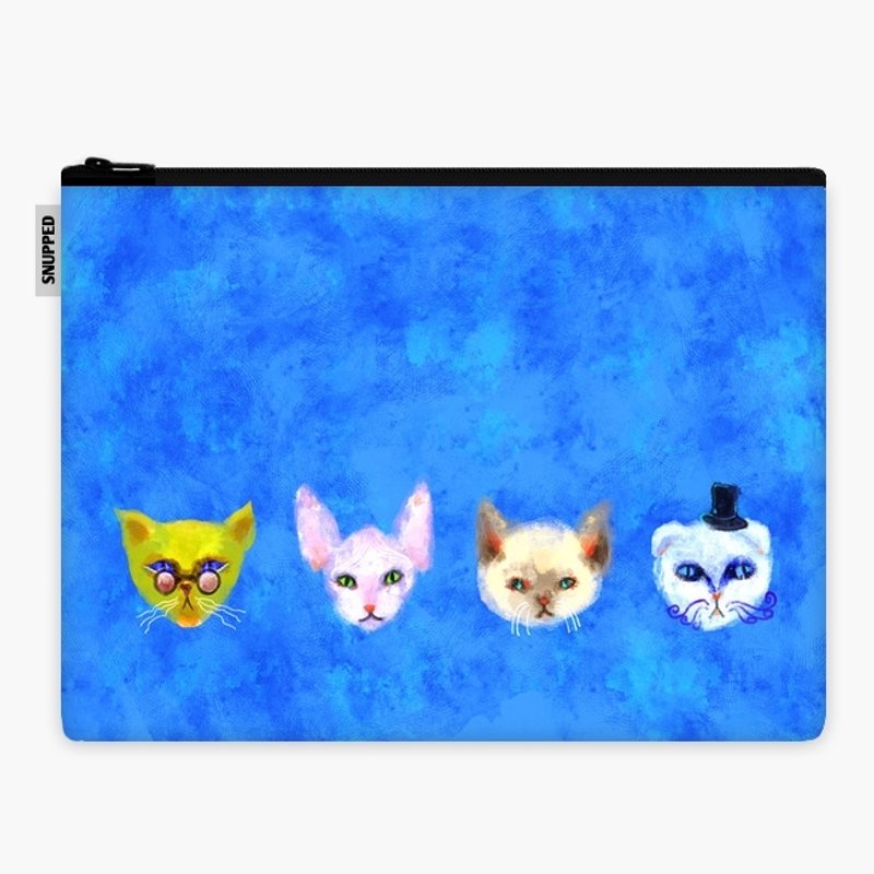 Cat Lady : Front - SpaceSuit 笔电包 - 电脑包 - 防水材质 蓝色