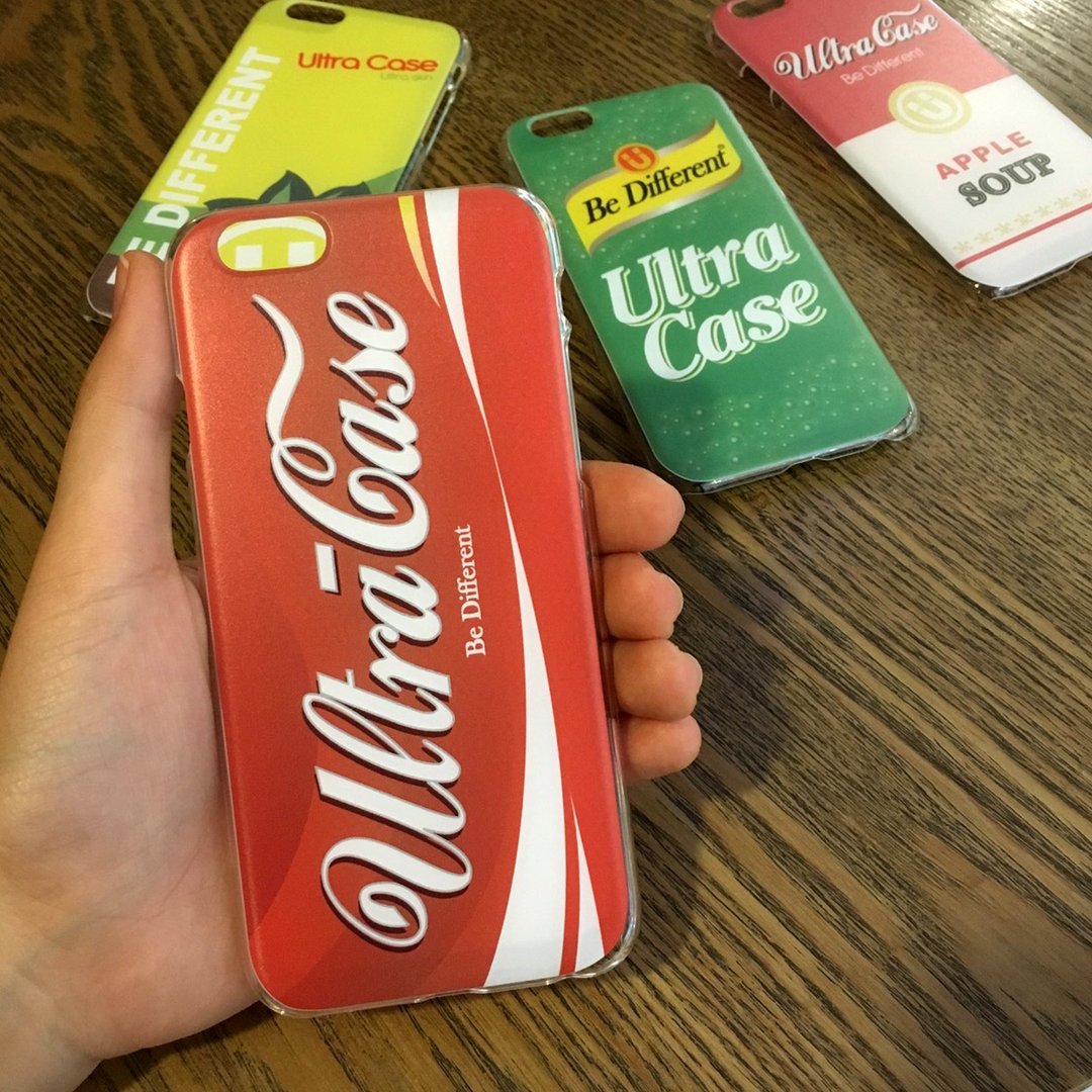 香港原创设计 饮品系列红色可乐 iPhone &amp; Samsung创意手机保护殻 - 手机壳/手机套 - 塑料 红色