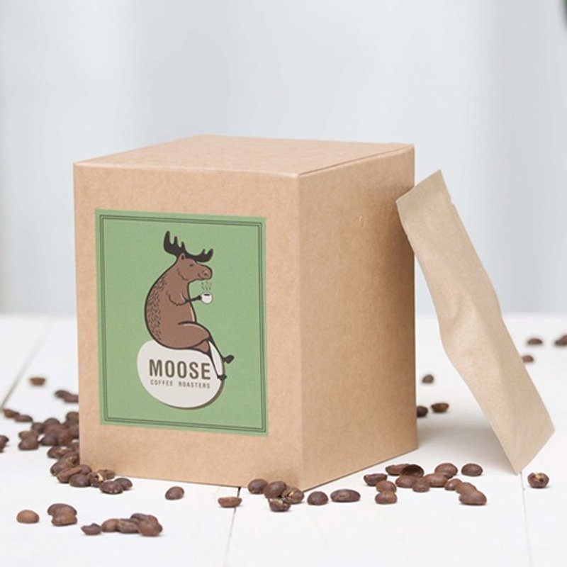 【MOOSE咖啡烘焙】(水洗)危地马拉 花神 挂耳包 可磨粉 两盒包邮 - 咖啡 - 新鲜食材 咖啡色
