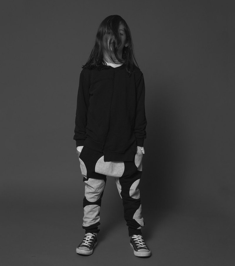 2015秋冬潮牌NUNUNU 大圈圈飞鼠库/ circle baggy pants - 其他 - 纸 黑色