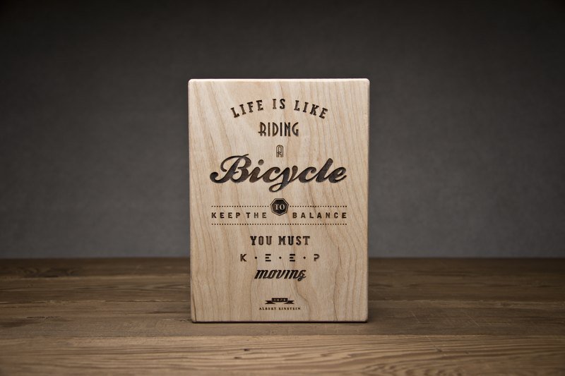 Prime Collection 梣木 名言书档 - 书衣/书套 - 木头 咖啡色