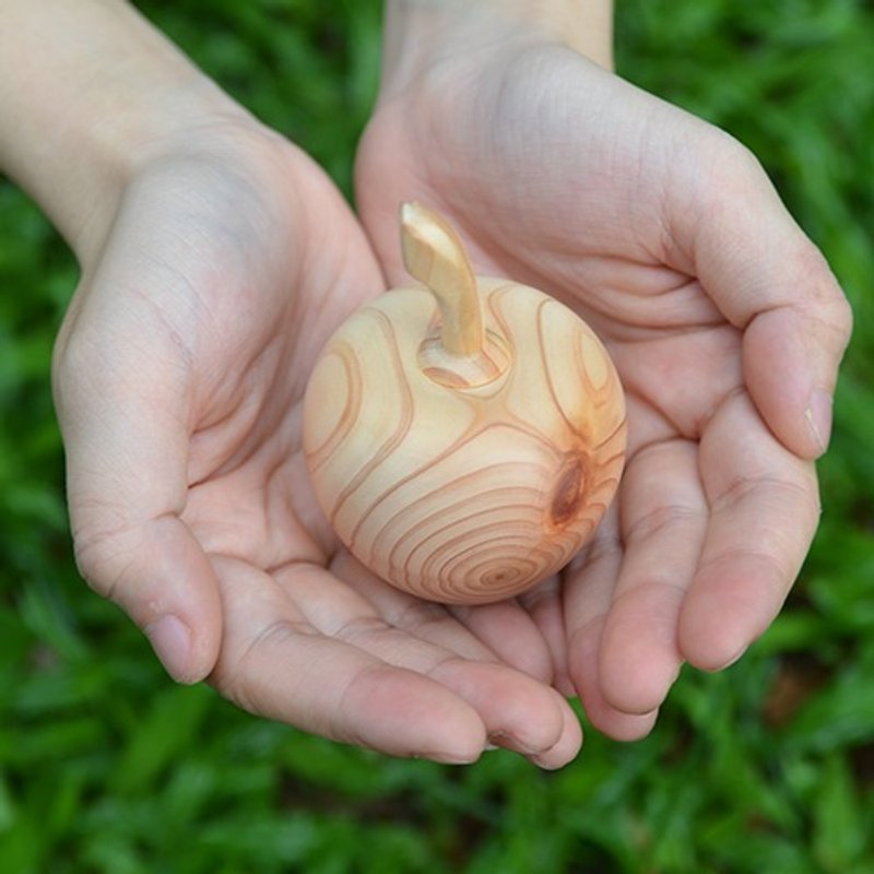 一郎木创 / 心持木mini苹果 - 香薰/精油/线香 - 木头 