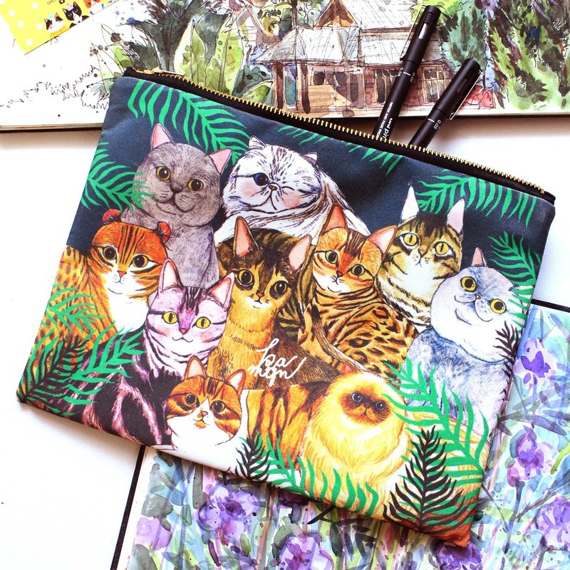 可爱的动物离合器包 - 其他 - 棉．麻 多色