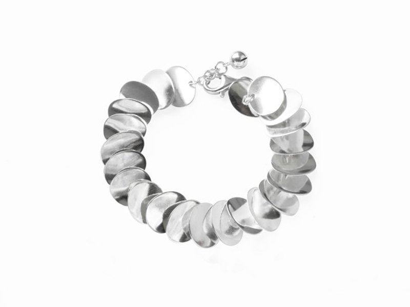 Party Queen  纯银手炼 - 手链/手环 - 其他金属 白色