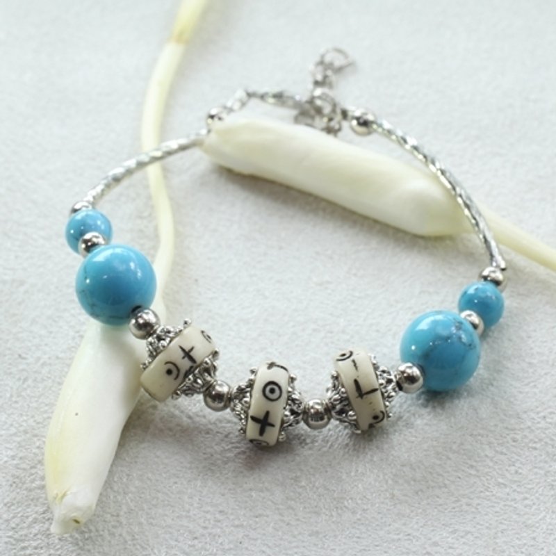 地中海之蓝手链·Alice遇见爱丽丝 - 手链/手环 - 其他材质 