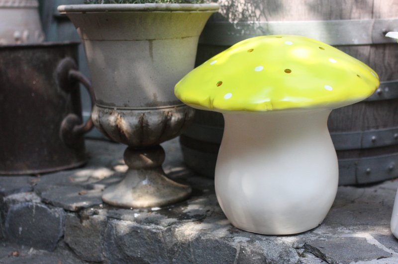 EGMOMT 晚安大绿蘑菇夜灯 - 灯具/灯饰 - 塑料 绿色