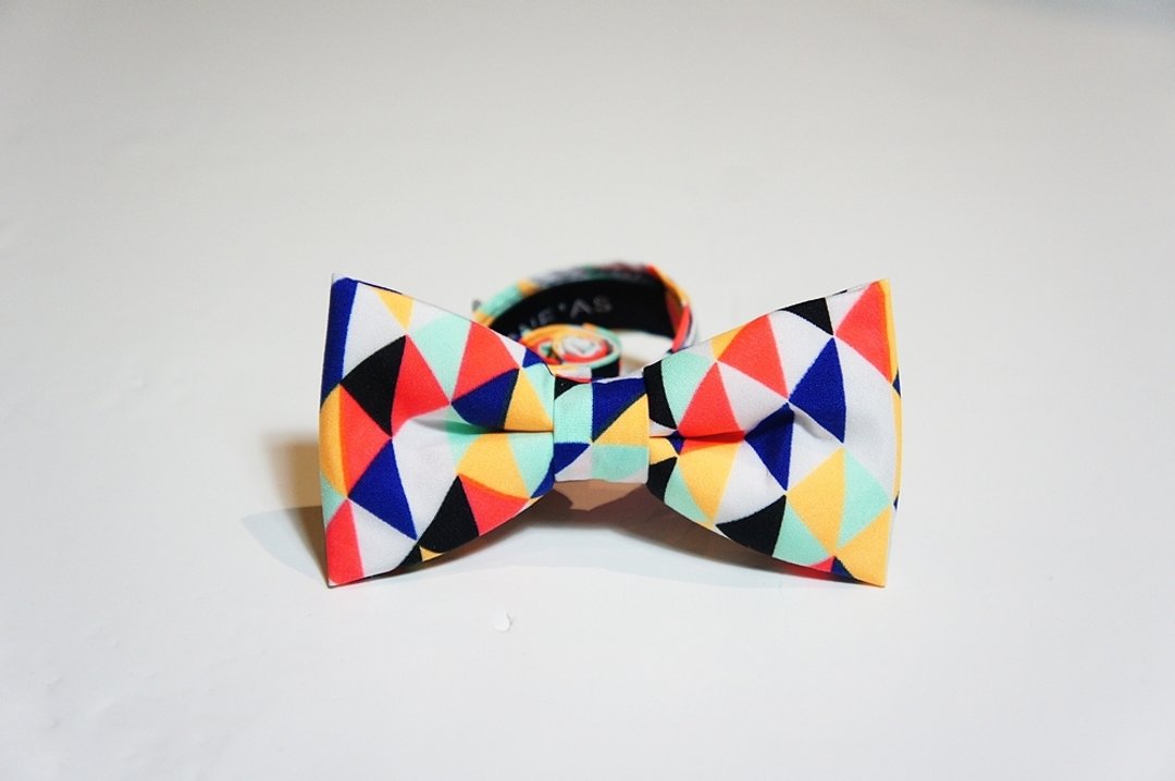 Stone as chic 普普风 pop 啾啾 领结 bow Tie - 领带/领带夹 - 其他材质 多色