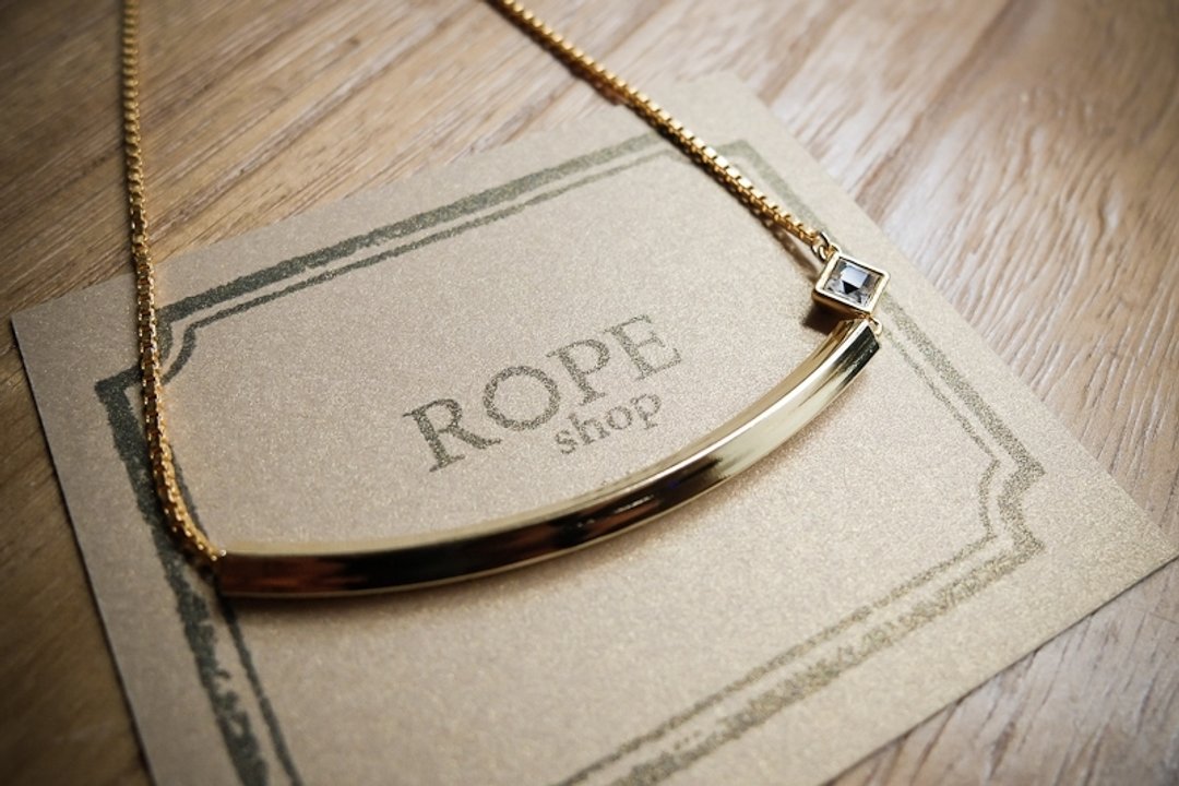 ROPEshop之【绅士的方格】项链。 - 项链 - 其他金属 金色