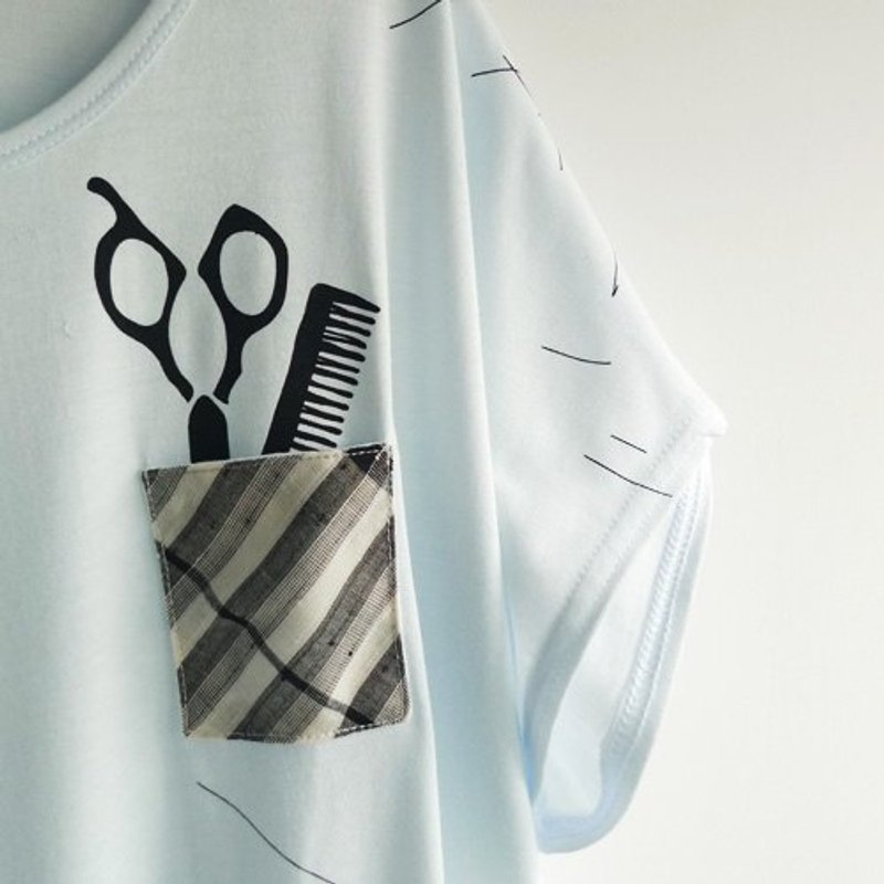 修修发   长椭圆附绳多穿衣 - 洋装/连衣裙 - 棉．麻 黑色