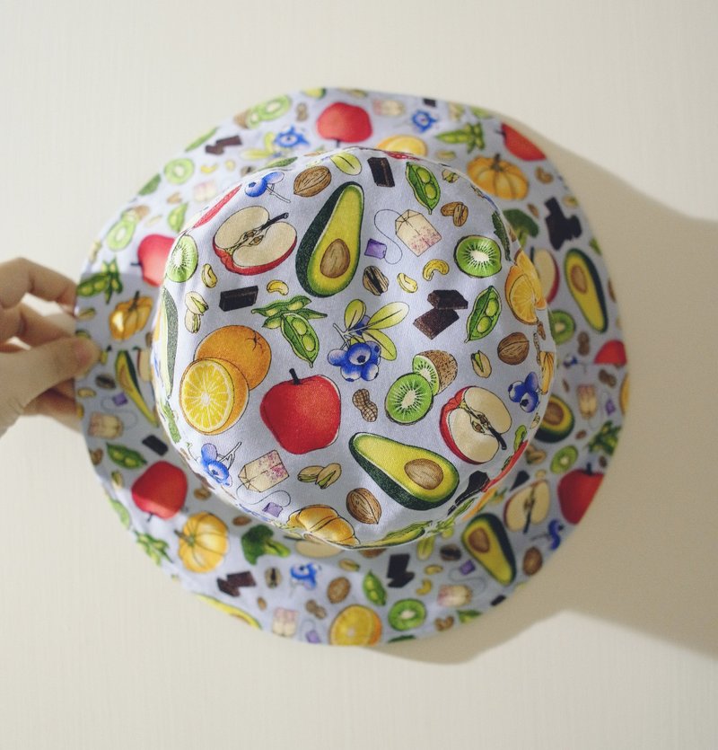 食物水果篮 - 帽子 - 其他材质 