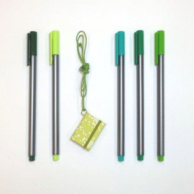 秋绿田园 :: 迷你本子项链 - 项链 - 纸 