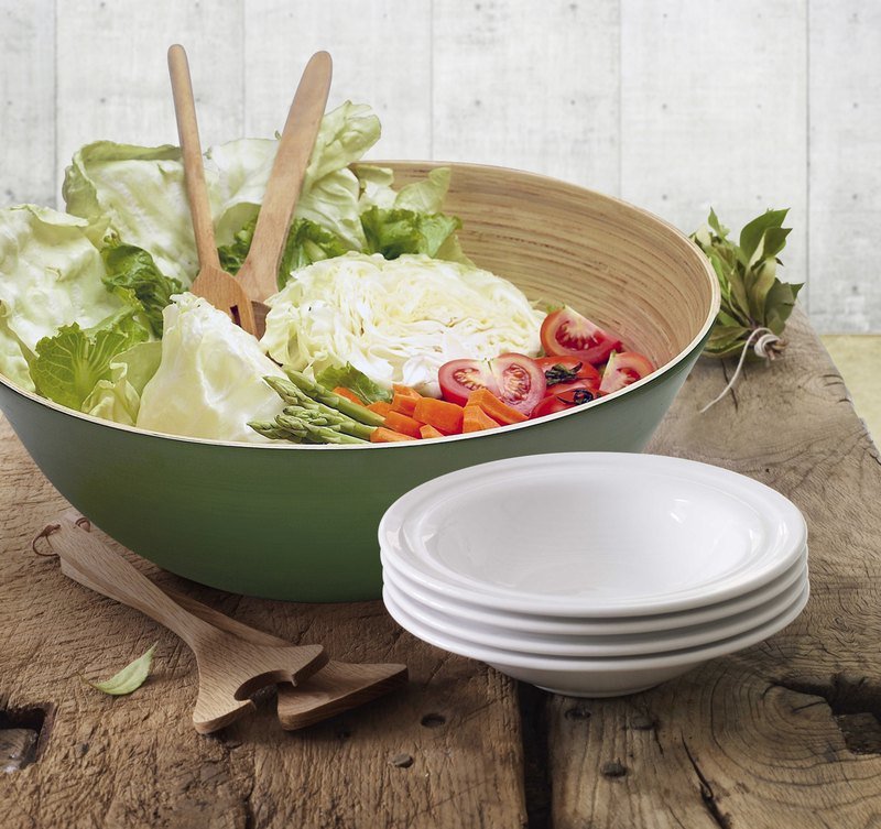 极简收纳竹盆(小) - 收纳用品 - 竹 咖啡色