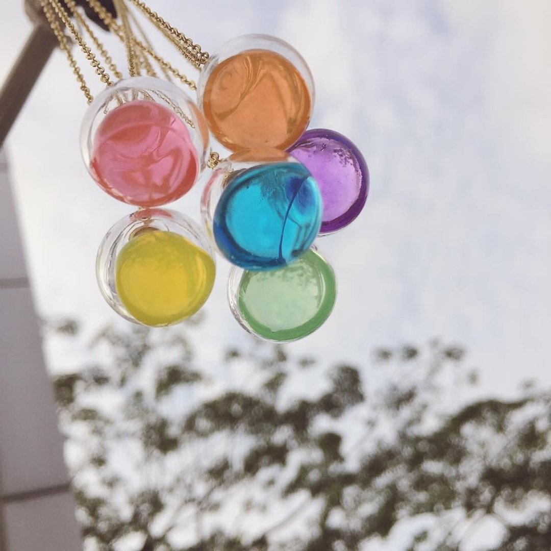 WISH YOU A WISH ∵ necklace - 项链 - 其他金属 