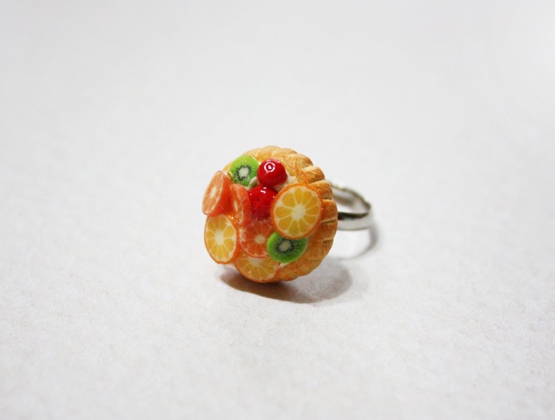 水果塔戒指 - 戒指 - 其他材质 橘色