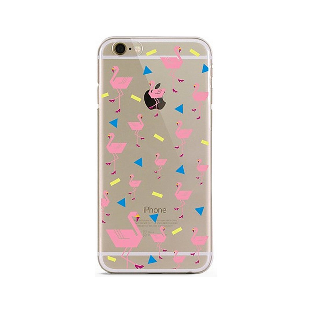 女孩寓所 :: Artshare  x iphone 6 plus 透明手机壳-粉鹭鸶 - 手机壳/手机套 - 塑料 白色