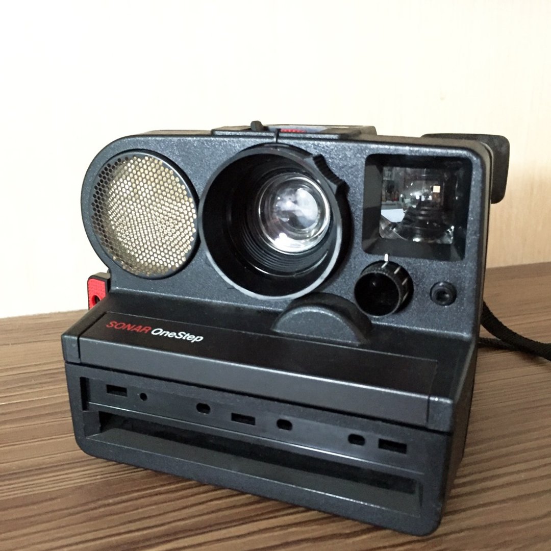 80年代 宝丽来拍立得 Polaroid one step Sonar 声纳 - 证件套/卡套 - 其他材质 黑色