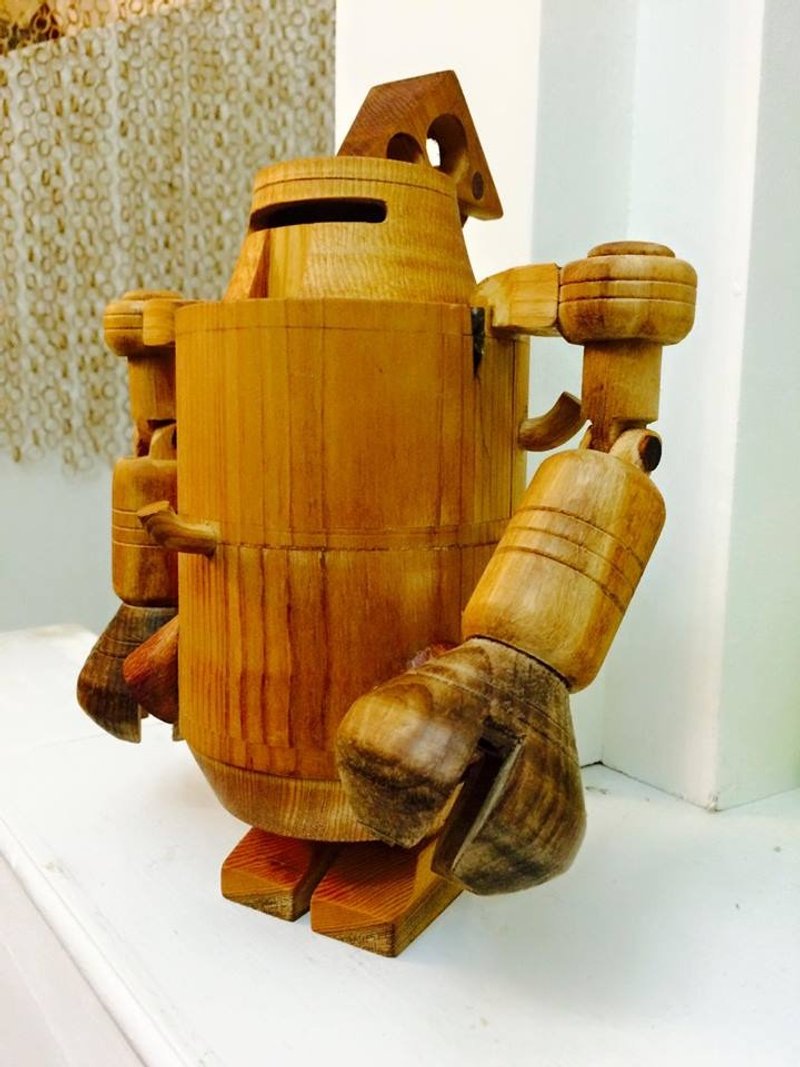 柴头盒仔-转踅 - 摆饰 - 木头 咖啡色