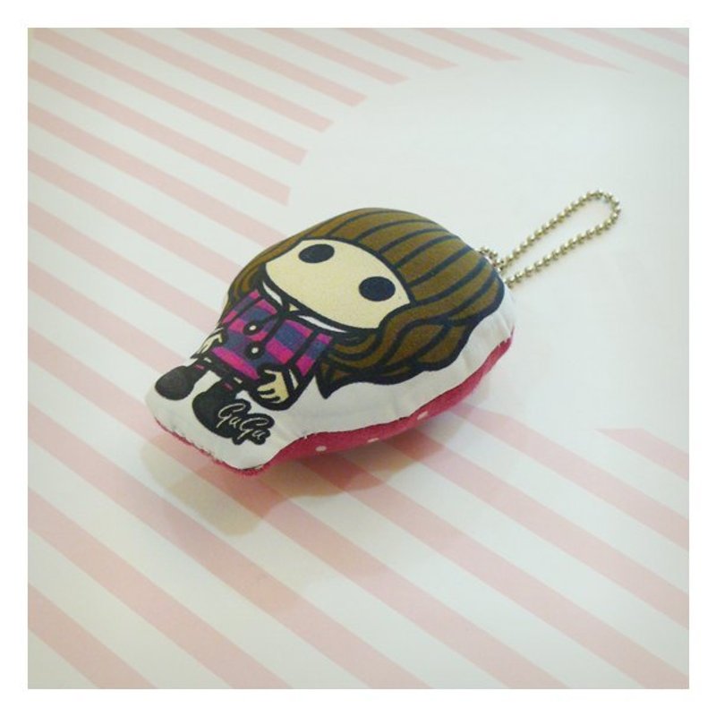 好朋友娃/吊饰。((maymay)) 妹妹格子装 - 吊饰 - 其他材质 紫色