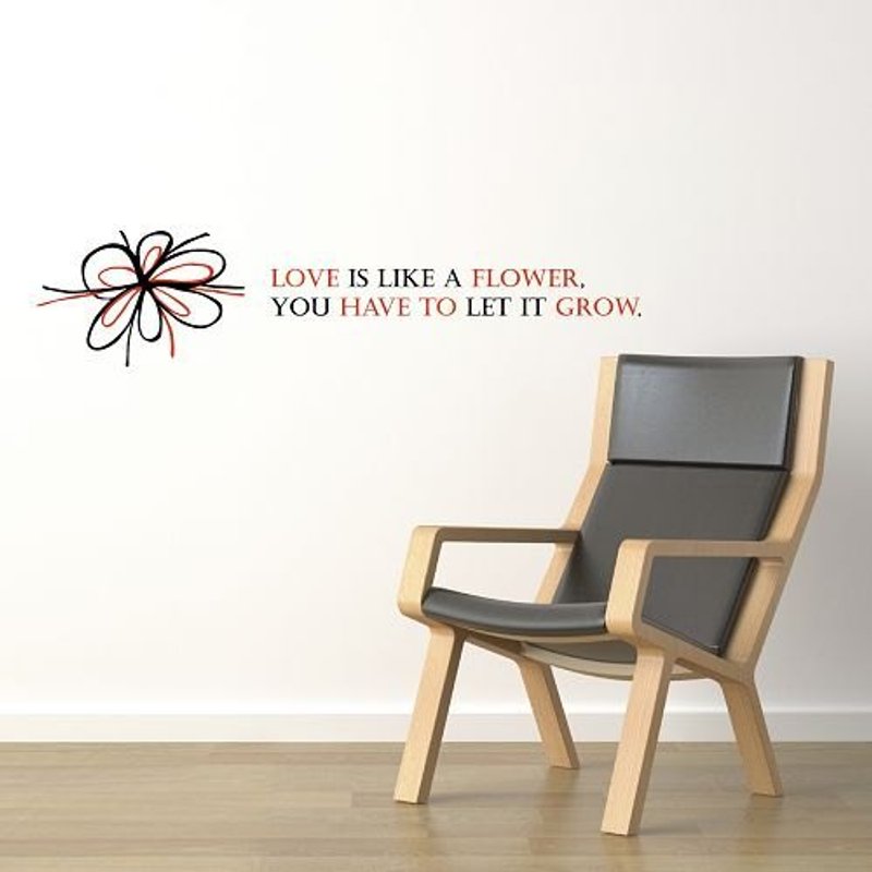 / 爱像小花 Flower Love / 无痕壁贴8色可选 - 墙贴/壁贴 - 其他材质 多色