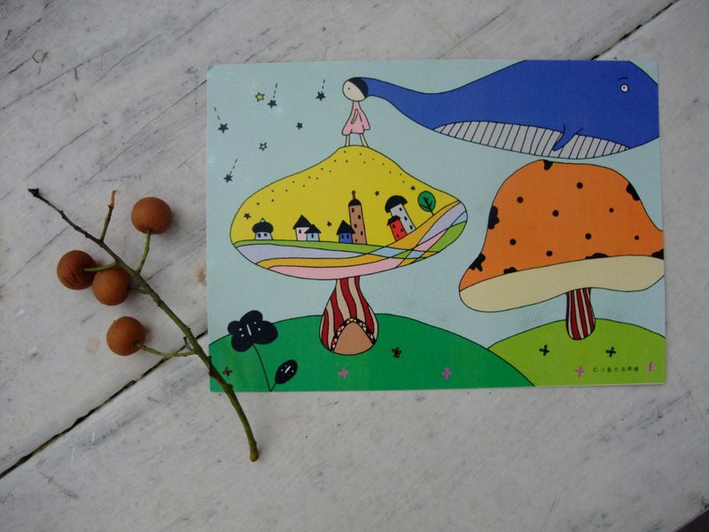 【明信片】梦想系列の未知的远方 - 卡片/明信片 - 纸 多色