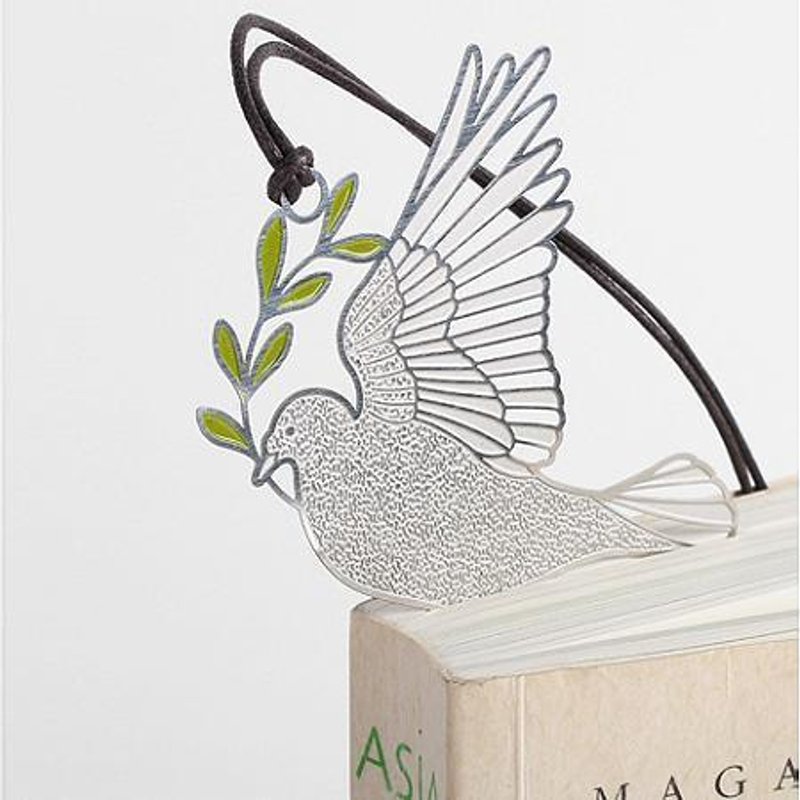 Dessin x Bookfriends-Bird Life 造型书签-和平鸽,BZC22018 - 卡片/明信片 - 其他金属 多色