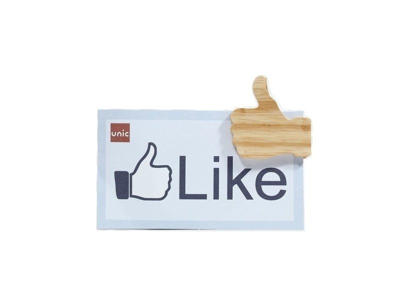 Unic天然原木造型磁铁(FB赞)+精品礼卡【可定制化】 - 冰箱贴/磁贴 - 木头 咖啡色