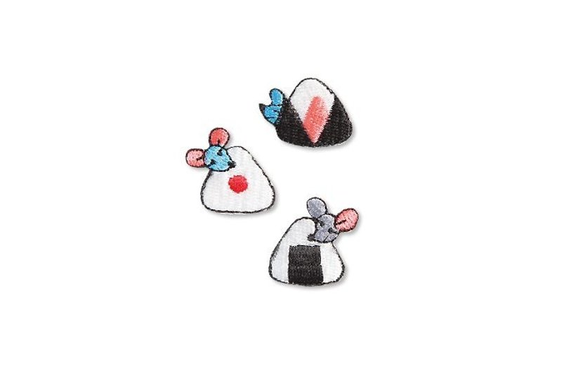 【京东都KYO-TO-TO】御伽草子シリーズ_老鼠与饭团(おむすびころりん)绣片 - 编织/刺绣/羊毛毡/裁缝 - 绣线 白色