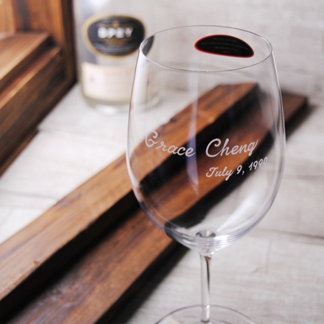 610cc【Riedel－Vinum 系列】Bordeaux 水晶杯 酒杯刻字 商务送礼 - 酒杯/酒器 - 玻璃 咖啡色