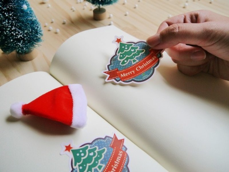 公仔专属-可爱圣诞小帽5入(4~4.5厘米公仔头适用) - 玩偶/公仔 - 聚酯纤维 红色