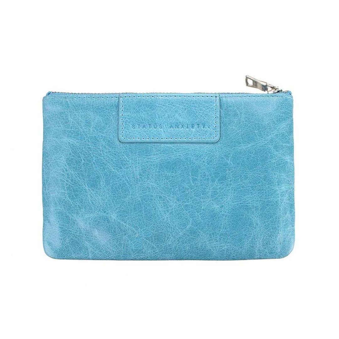 MOLLY 平口夹_Sky / 天空蓝 - 皮夹/钱包 - 真皮 蓝色