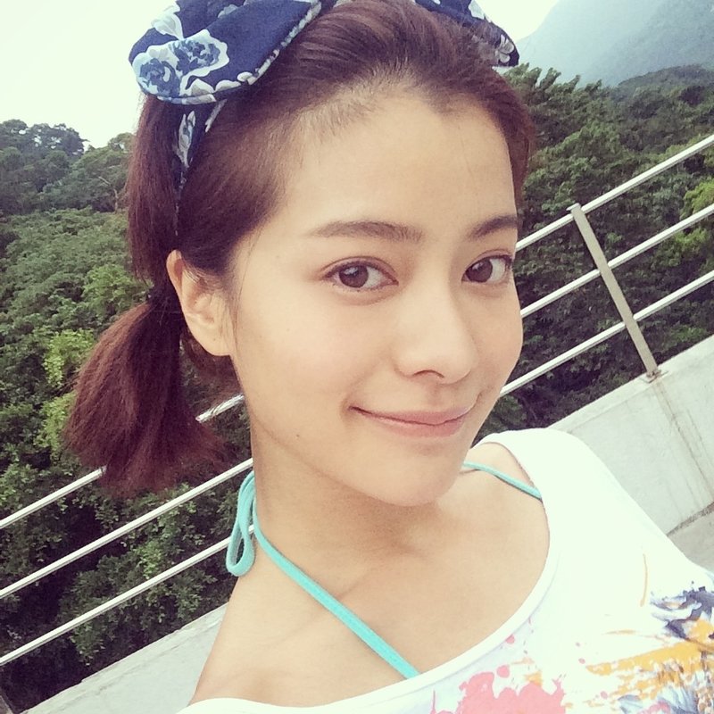 蓝色系碎花发带 - 发饰 - 其他材质 蓝色