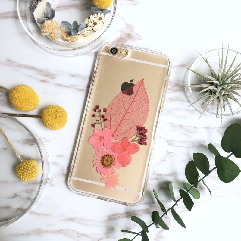 粉红控的宣言 真花手机壳 - 手机壳/手机套 - 植物．花 粉红色