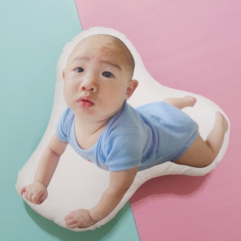 【定制】 宝宝形状抱枕  弥月礼物 - 玩具/玩偶 - 其他材质 白色