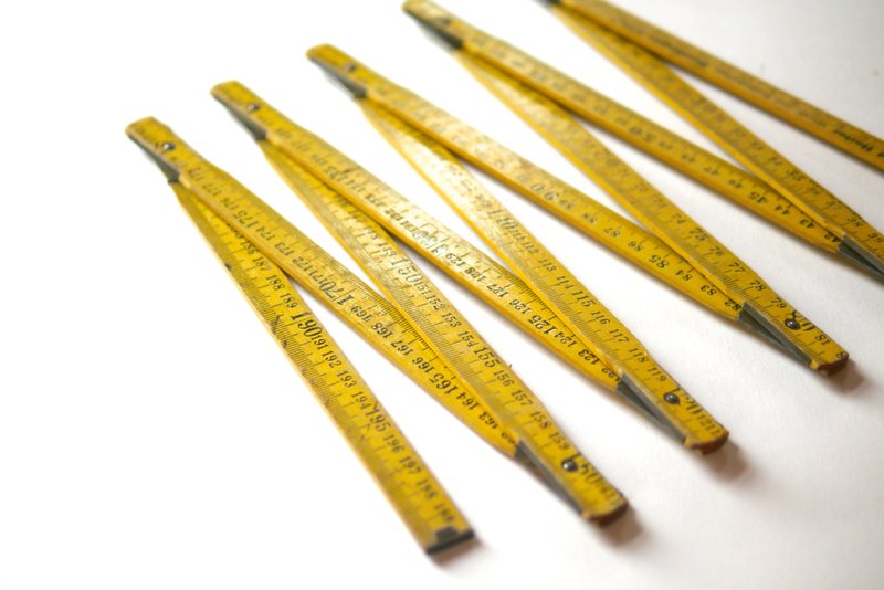 木制摺叠尺-德国 vintage (免运) - 摆饰 - 木头 黄色