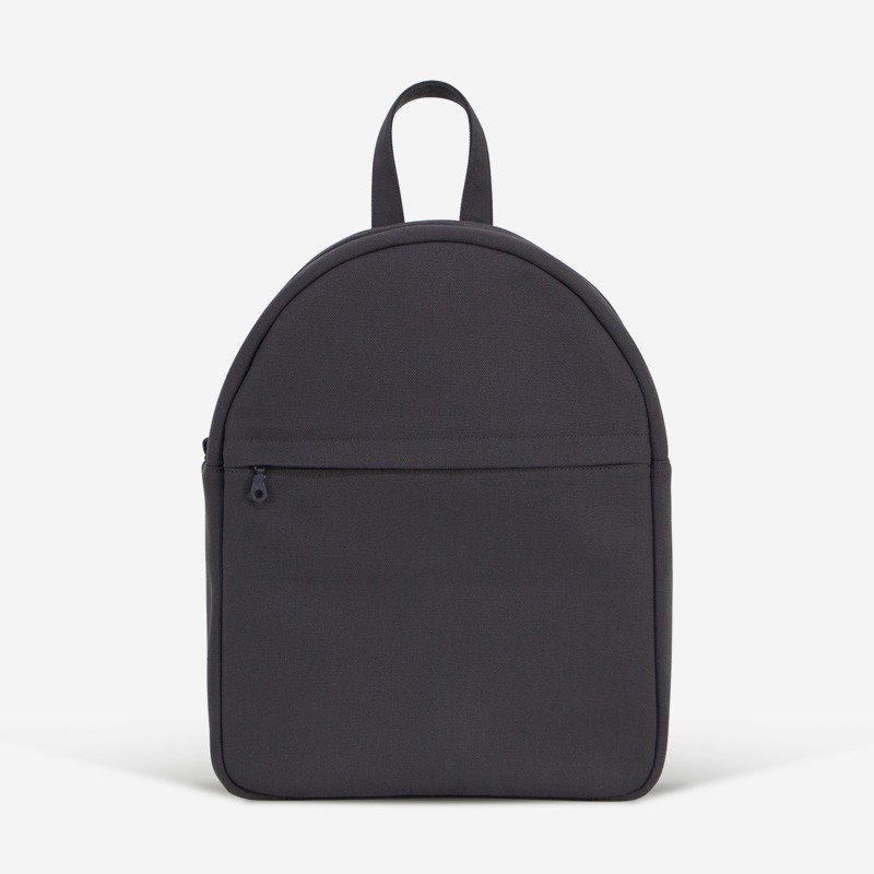 【春特惠】帆布后背包 大号极简设计 3色可选 A4大容量13寸笔电 - 后背包/双肩包 - 棉．麻 灰色