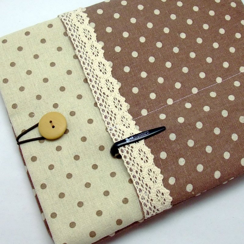 定制化电脑保护套 笔电包 电脑包 平板套 (M-215) - 电脑包 - 棉．麻 咖啡色