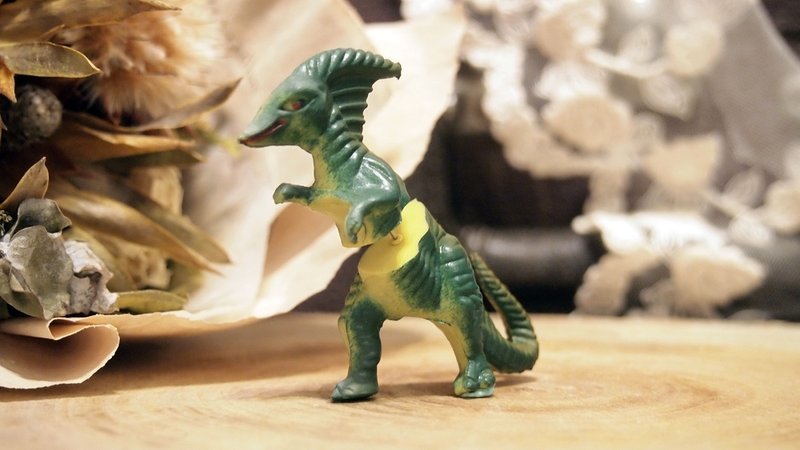 台湾原创 Double M 魔幻恐龙耳环-恐龙篇 - 耳环/耳夹 - 硅胶 绿色