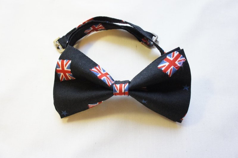 查理卓别林 领结 - 领带/领带夹 - 棉．麻 黑色