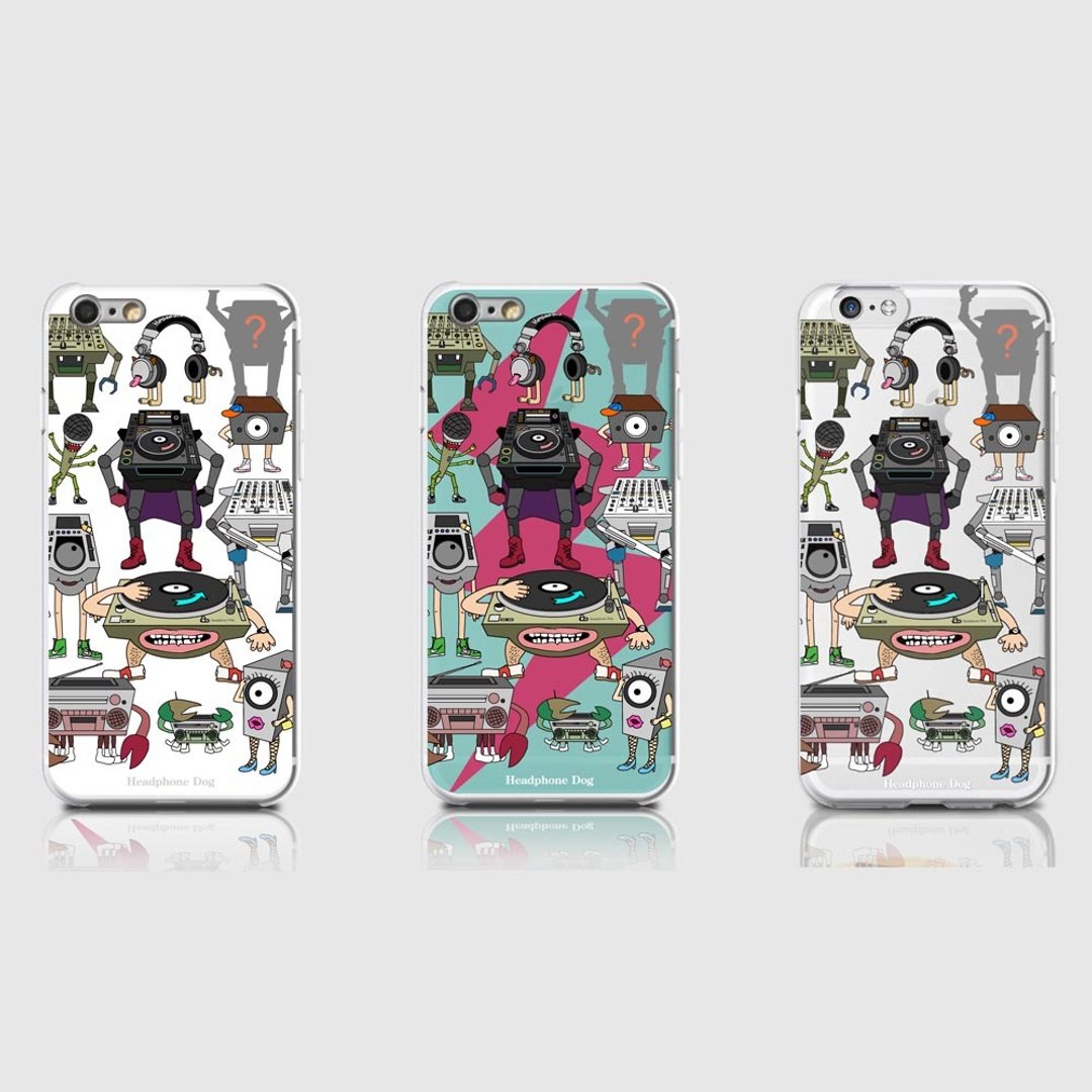 清仓特价2折－HeadphoneDog手机壳(iPhone 8+/7/6/6s/6s plus) - 手机壳/手机套 - 塑料 绿色