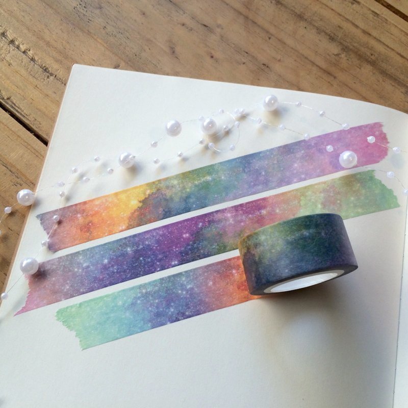 台湾原创 I n t e r G a l a x y 和纸胶带 10*20〔永乐町之夏〕 - 纸胶带 - 纸 多色