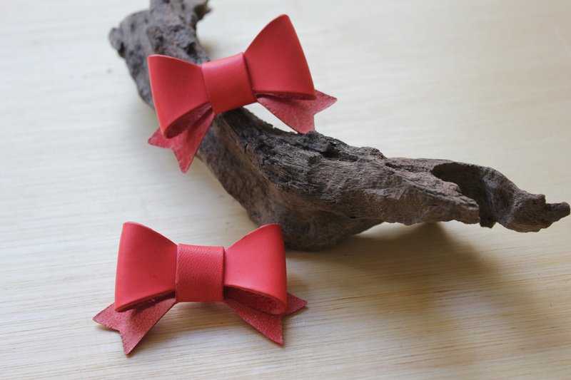 【Mini5】啾啾卷线器 (橘红色) - 卷线器/电线收纳 - 真皮 