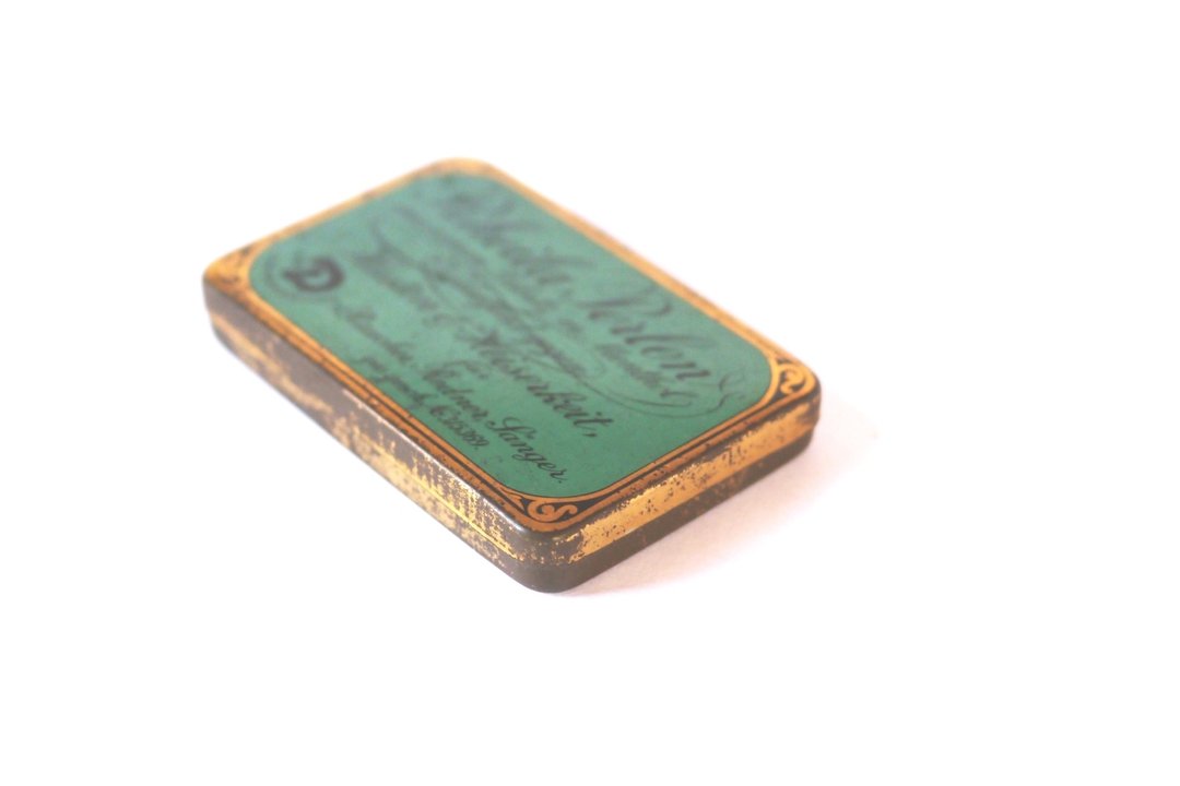 vintage 复古铁盒 - 收纳用品 - 其他材质 蓝色