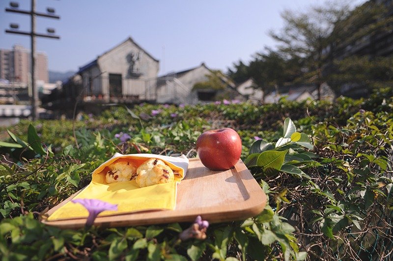 【情人节单身野餐趴+免费定制化小卡】fluf 爆米花小物袋 - 收纳用品 - 棉．麻 白色