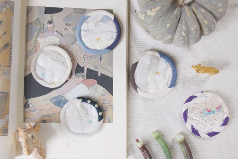 谁住在森林里/ 小别针 - 胸针 - 其他材质 多色