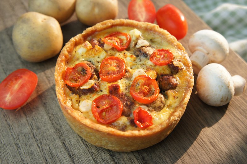 马鸡爱装蒜咸派 - 其他 - 新鲜食材 金色