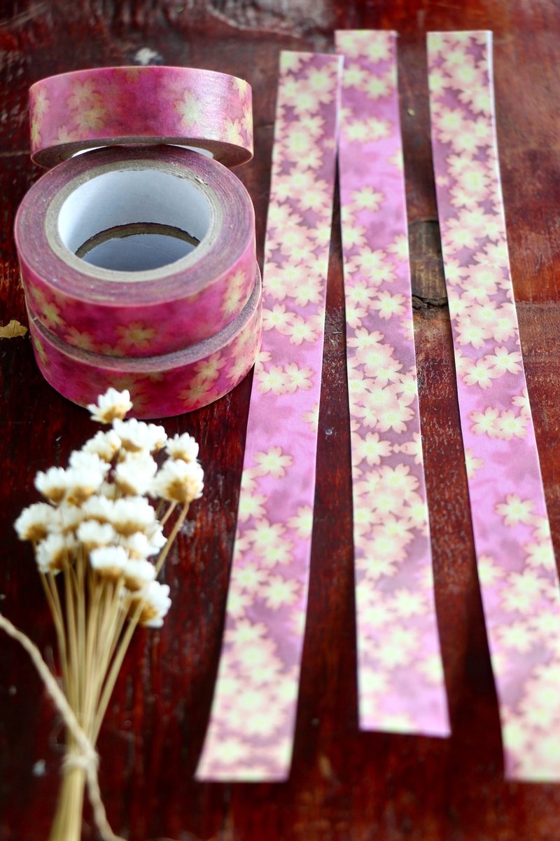 Aloha 和纸胶带 樱-光 - 纸胶带 - 纸 多色